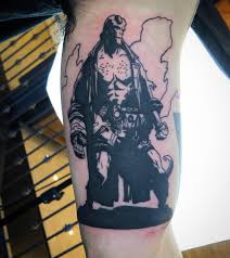 Lil peep had no recollection of this tattoo. Morningstar Tattoos On Twitter Got To Do This Mike Mignola Hellboy Piece Yesterday