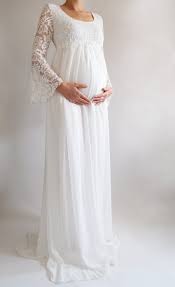 Margaret Maternity Gowns Formal Pregnant Wedding Dress Lace Maternity Wedding Dresses