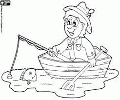 Dia 29 de junho é o dia de são pedro, o apóstolo pescador e que também é padroeiro dos pescadores.por isto, a data foi escolhida para comemorar o dia do pescador. Desenhos De Pesca Para Colorir Jogos De Pintar E Imprimir