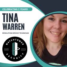 It's time to celebrate a few work anniversaries at Watchtower Security!  Mike Apken is marking an impressive 13 years, and Dion O'Brien hits the  10-year milestone. Rhys Carpenter is celebrating 3 years,