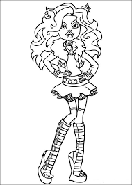 Dibujos Para Colorear Monster High 2 Monster High Para Colorear Dibujos De Monster Monster High Dibujos