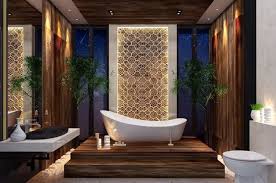 Kamar mandi modern dengan kearifan lokal. 11 Inspirasi Ide Desain Kamar Mandi Minimalis Eksotis Desain Terbaru