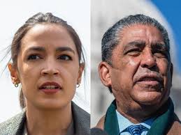 Espaillat, AOC Shouted Down By Anti-Immigrant Protesters In Midtown
