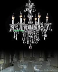 Modern Crystal Chandeliers Dining Room 6 Lights Chandelier With Crystal Pendants Entrance Hall Chandelier Led Home Glass Arms Chandeliers Bubble Chandelier Lantern Chandelier From Britlightingfactory 160 81 Dhgate Com