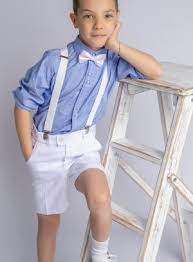 Tenue confortable de marque les petits inclassables. Tenue Mariage Garcon Thomas Bermuda Et Bretelles