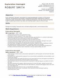The fresh graduate resume naturally focuses on education, because at this point in your life, education is your greatest asset. Exploration Geologist Resume Samples Qwikresume