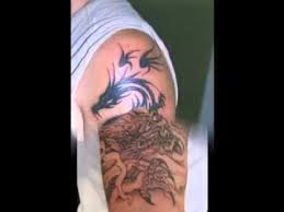 Stencil stuff gel tranfer gambar tatto original refilan per 30ml tato: Gambar Tato Naga Di Lengan Youtube