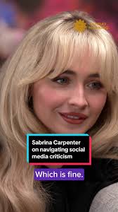 Sabrina Carpenter Motivational