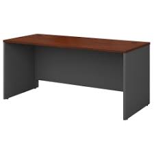 Office table desks and workstations come in different sizes and designs. Bush Business Furniture Components Office Desk 66 W X 30 D Hansen Cherrygraphite Gray Standard Delivery Office Depot
