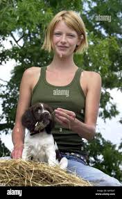 Super model olivia inge wells hi-res stock photography and images