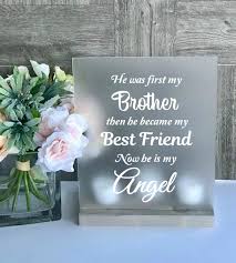 Male Remembrance Birthday Of A Dead Loved One Sympathy Brother Loss Of Brother Loss Of Sibling Brother Memorial Remembrance Keepsake Bereavement Gift Father Sympathy Loss Of Dad Remembering Brother
