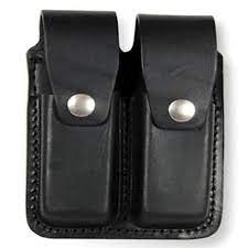 Boston Leather Double Stack 9mm 40 S W Dual Magazine Pouch Leather Black 5601 3 Cheaper Than Dirt Tactical molle magazine ammo pouch 6 mag shoulder bag holder for 9mm 1911 nylon.