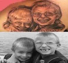 The Person Who Thinks These Children Are Secretly Demonic Aliens Sent To Destroy Humanity Funny Tattoos Fails Tattoo Fails Terrible Tattoos