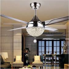 With remote controls and silent operation, the best fans will stylishly blend into your home, keep you cool. 44 Stainless Steel Crystal Ceiling Fan Light Led Pendant Lamp Remote Control Ceiling Fan Chandelier Bedroom Ceiling Light Ceiling Fan
