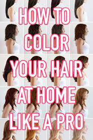 To avoid itching on your scalp, add a tablespoon of sugar to the mixture. How To Get Professional Results With At Home Hair Color Diy Hair Dye How To Dye Hair At Home Color Your Hair