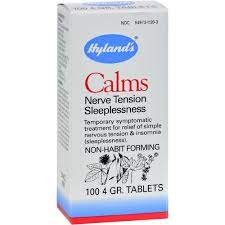 Gentle, safe and effective calms forte sleep aid tablets quickly relieve symptoms of restless sleep . Hyland S Calms Tabs 100 Tablets Evitamins Com