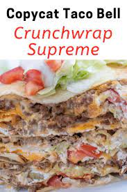 Taco Bell Crunchwrap Recipe In The Air Fryer Recipe Air Fryer Recipes Healthy Air Fryer Dinner Recipes Recipes