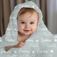 Personalized Baby Name Swaddle, Custom Baby Knit Blanket, Baby Shower Gift,  Newborn Gift, New Mom Gift, Coming Home Outfit, Personalize Gift