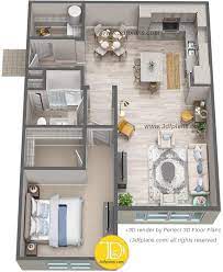 Floor plans may vary unit by unit and by location at the property. 3d Floor Plans Of Luxury Apartments In St Johns Florida 3d Floor Plans Condo Floor Plans Small Apartment Floor Plans Luxury Floor Plans