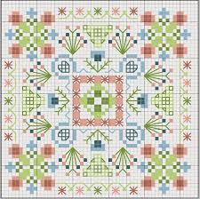 Biscornu Chart Cross Stich Cross Stitch Patterns Cross