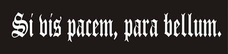 Davutoğlu'nun politikası ise si vis bellum para pactum. Si Vis Pacem Para Bellum Fahrzeug Aufkleber Ferromil Shop