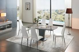 These satchell parsons chairs not only make the perfect dining room chair, but they can also easily double as accent chairs for your living room, home office, and bedroom. 2417 Marble Table Grey Taupe With 3405 Chairs Beige Modern Dining Room Sets Dining Room Furniture