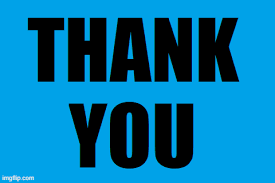 Oh, and to the people who have been liking and reblogging my ecard so much, well. Thank You Gif Blue Heart