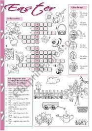 Check spelling or type a new query. Easter Crossword Esl Worksheet By Tecus