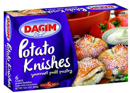 These golden crunchy fish fillets makes for a scrumptious and easy meal the whole family will enjoy. Dagim Potato Knishes 6ct Click Collect Only Usafoods