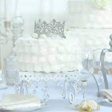 Silver Metal Princess Crown Cake Topper Wedding Cake Toppers In 2020 Wedding Cake Toppers Princess Crown Cake Crown Cake