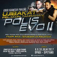 Filem terbitan astro shaw polis evo terus menunjukkan taringnya apabila mencatat kutipan rm15juta selepas 28 hari ditayangkan. Nak Berlakon Dengan Shaheizy Sam Zizan Razak Untuk Polis Evo 2 Ini Cara Caranya Gempak