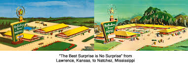 Image result for Yellow 1990 Holiday Inns of America