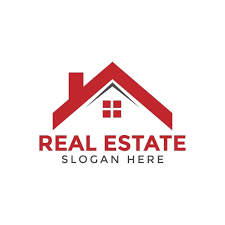 Red Real Estate House Logo Icon Design Template House Logo Icon Home Logo Design Template