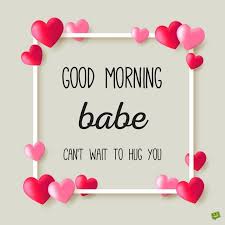 Romantic Good Morning Babe Meme Loveimageswallpaper