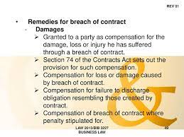 This is a short video that explains what a breach of contract is, its types, and the possible remedies. Chapter 1 Malaysian Legal System Ppt Download