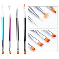 1pcs Uv Gel Acrylic Nail Art Brush Painting Drawing Fan Flower Line Builder Design Nail Art French Manicure Nail Art Brushes Gel Acrylic Nails Acrylic Nail Art