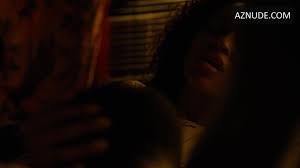 Reign Edwards Sexy scenes in Snowfall - UPSKIRT.TV