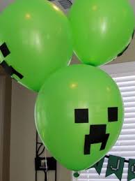 Minecraft Balloons Minecraft Birthday Minecraft Birthday Party Minecraft Party