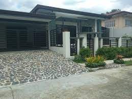  may 27, 2021  gorgeous modern 3 bedroom house in grey wood panel doors, aluminum sliding windows or wrought iron, accent brick walls are the main features of these bungalow house concepts. Philippines House Design House Design Philippines Bungalow House Design