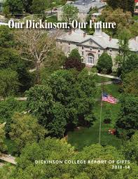 2013-14 Report of Gifts by Dickinson College