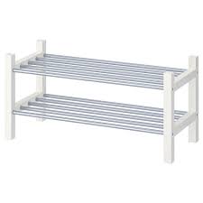 Tjusig Shoe Rack White 31 1 8 Ikea Schuhregal Ikea Diy Schuhregal Schuhaufbewahrung