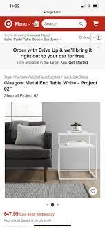 Pin By Safna Fazlina On Living Room Collections Target Furniture Living Room Collections Metal End Tables