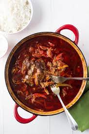 Recipe Jamie Oliver S Pork And Chile Pepper Goulash Recipe Stuffed Peppers Goulash Pork