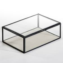 Recent development in the glass industry yielded a new type of glass. Misia Glass Box 30 X 20cm Am Pm La Redoute