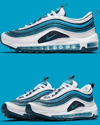 The Nike Air Max 97 Aqua Blue Coming Soon Airmaxday Airmaxalways Airma Airforce1 Airmax270 Airmax97 Nike Air Max 97 Air Max 97 Nike Air Max