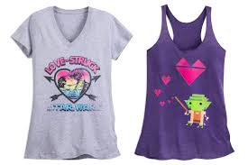 Valentine's day is just around the corner, and it's the season for romance and chocolate. Shop Disney Star Wars Tops For Valentines Day The Kessel Runway