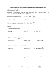 These fractions problems will have the same denominators and not exceed the value of one. Differentiation And Integration With Exponential And Trigonometric Functions New A Level Maths Teaching Resources