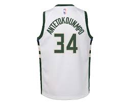 The only place you can get the same jersey the greek freak wears on the court complete with the harley davidson patch! Giannis Antetokounmpo Milwaukee Bucks Association Edition Youth Nba Sw
