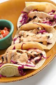 Use any white fish you like, then top with a store cupboard salsa and spicy mayo. How To Fake Fish Tacos Sheknows