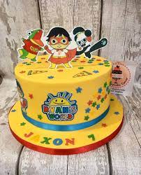 Check out our ryans world birthday cake selection for the very best in unique or custom, handmade pieces from our party décor shops. Ryans World Happy Birthday Cake Topper Children Party Supplies Birthday Party Cake Decorations 25pcs Party Supplies Toys Games Lateleproducciones Com